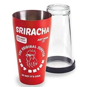 WINK Sriracha Rooster Cocktail Shaker Gift Set